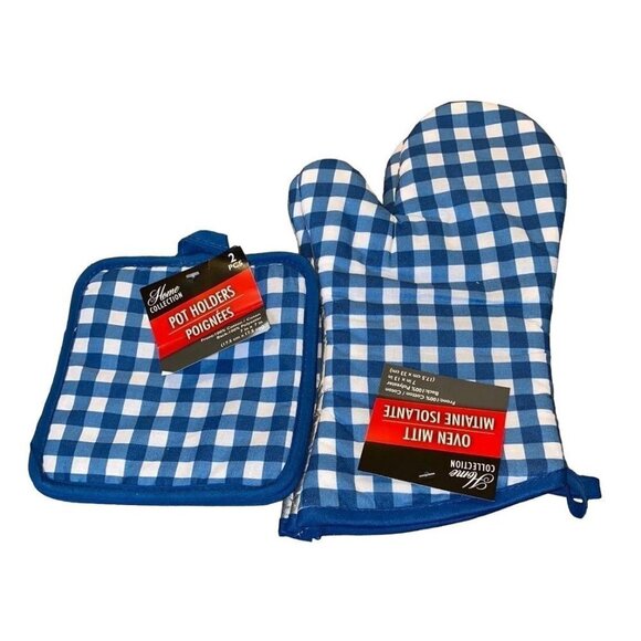 𝅺brand NEW Oven Mitt ,Pot Holder Set of 2 each sku10 - Picture 1 of 1